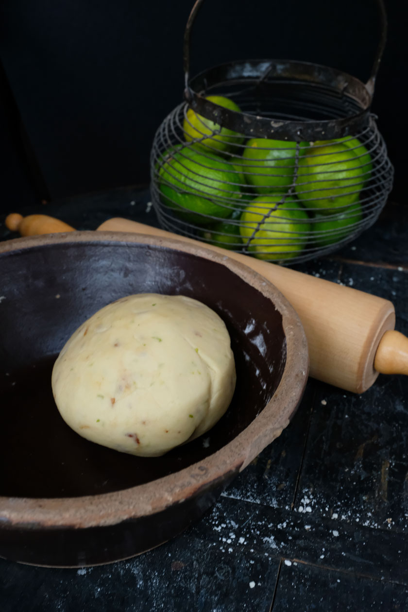 Ingwer-Limetten-Kekse - Der blaue Distelfink